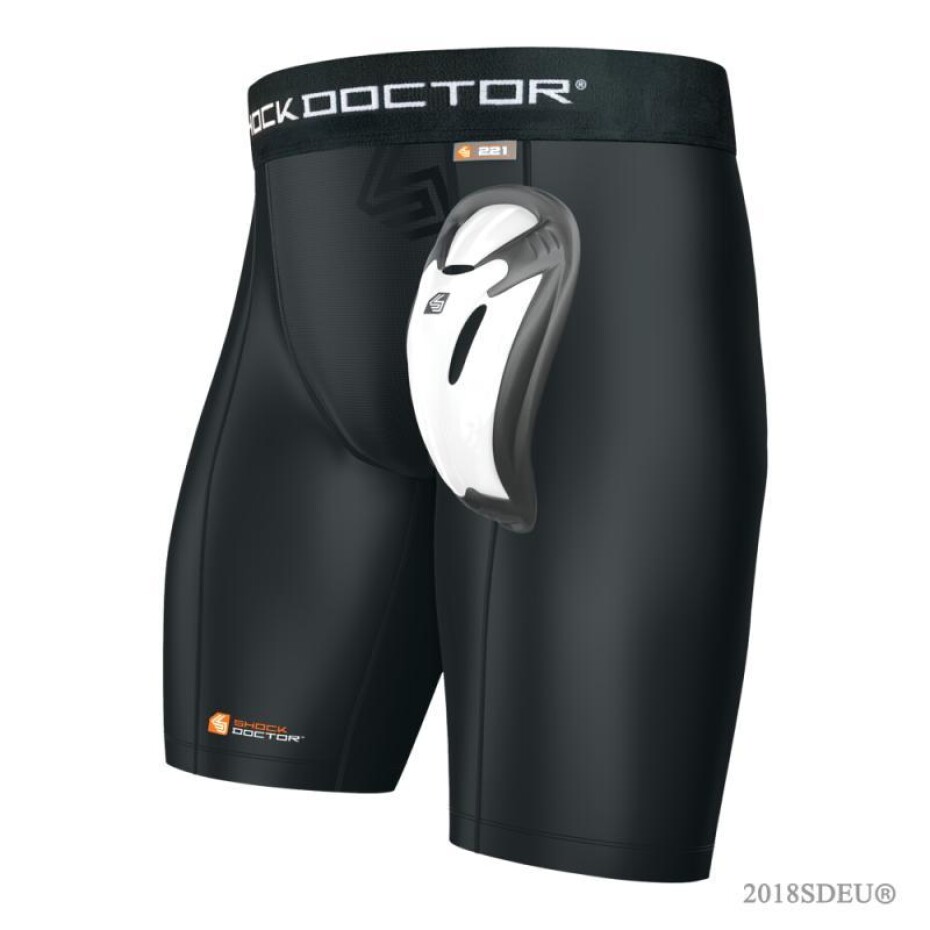 Shock Doctor 221 Kompresní šortky s BioFlex™ vložkou - chlapecké - main (0)