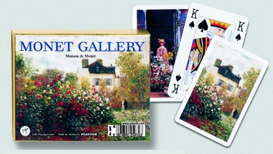 Piatnik Kanasta - Monet, Maison de Monet - main (0)