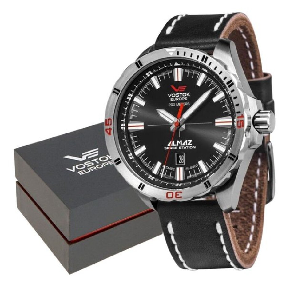 Vostok Europe Almaz Automatic Line NH35A/320A258 - Ocelový řemínek - main (12)