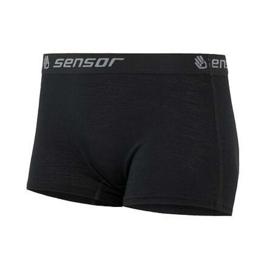 Sensor MERINO WOOL ACTIVE kalhotky černé - main (0)