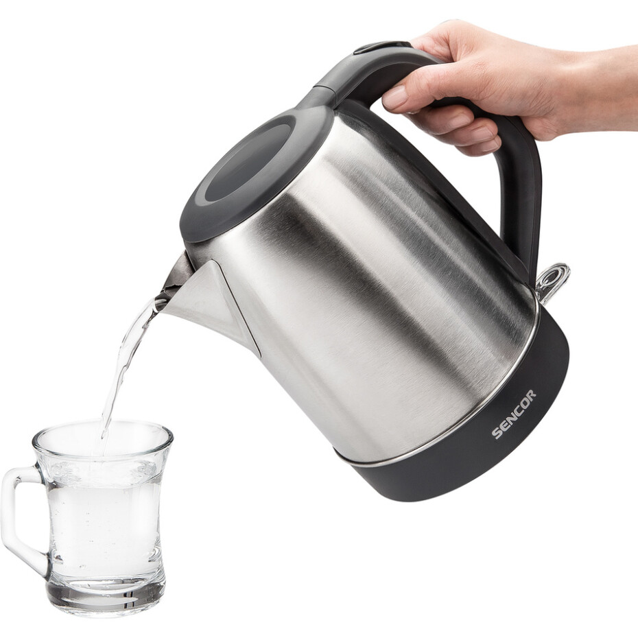 Sencor SWK 1711SS rychlovarná konvice 1,7 l, stříbrná - main (8)