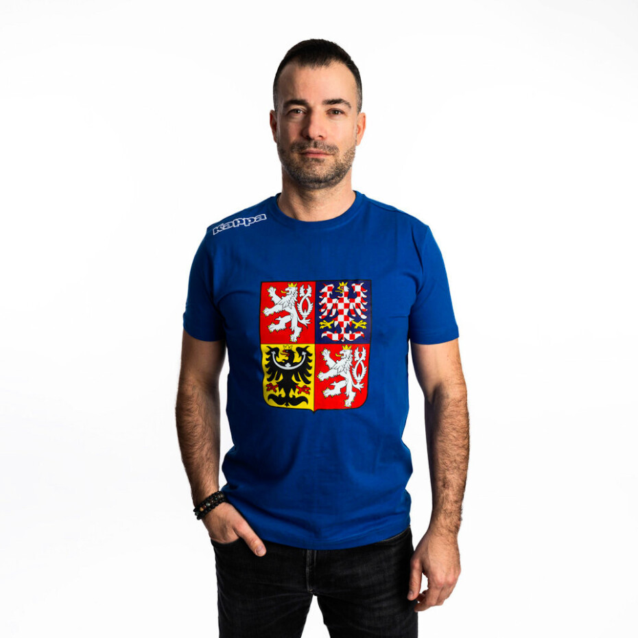 Fan Logo Kafers Státní Znak triko modrá royal - main (0)