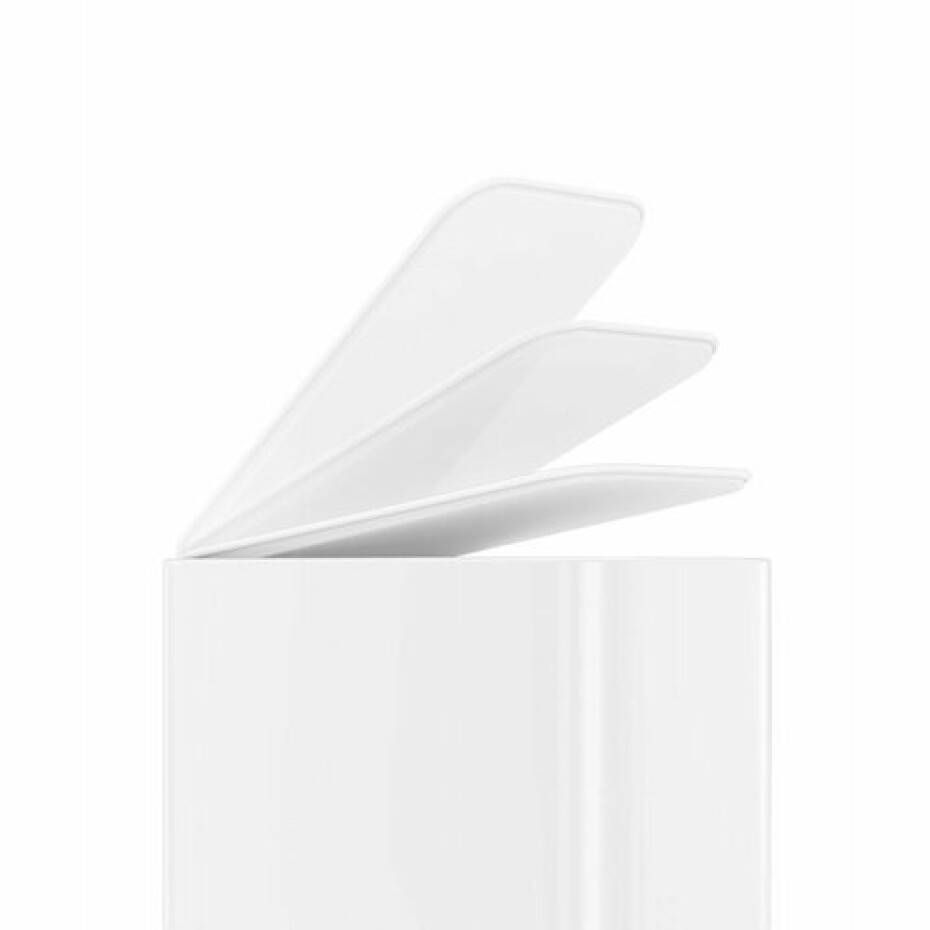 Simplehuman Úzký pedálový koš 5 l, bílá - main (4)