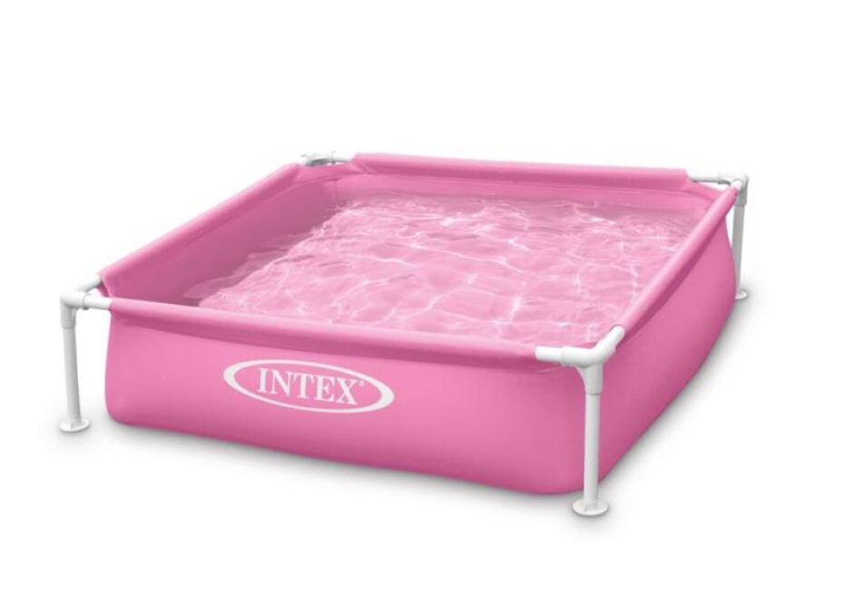 Intex 57172 Dětský bazén Mini Frame 122 x 122 x 30 cm růžový - main (0)