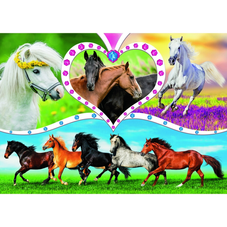 Trefl Puzzle Krásní koně 200 dílků - main (0)