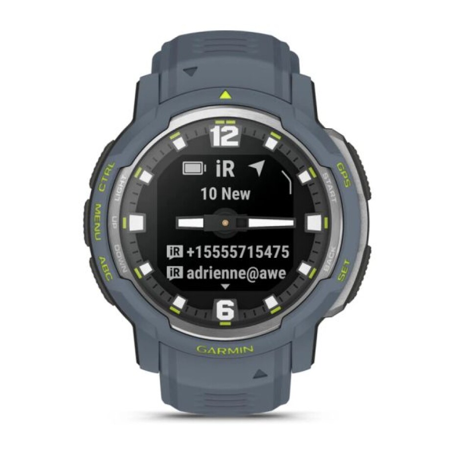 Garmin Instinct® Crossover - Standard Edition Blue Granite - 010-02730-04 - main (8)