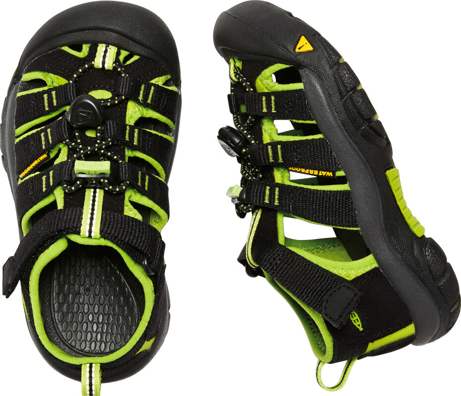 Dětské sandály Keen  Newport H2 K Black/Lime Green  US 9 - main (6)