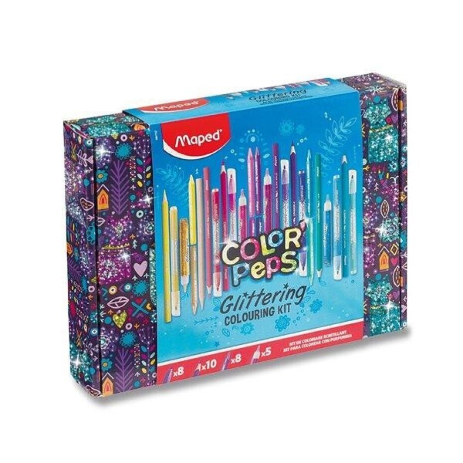 Maped Výtvarný kufřík - Glitter 31 ks - main (0)