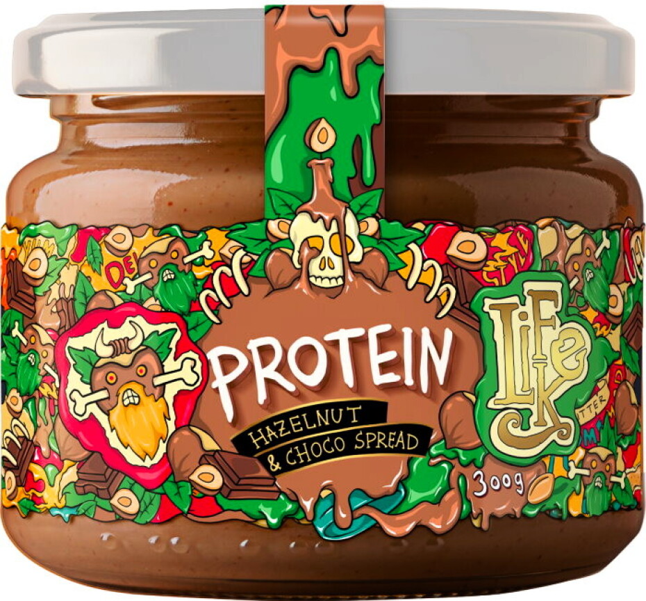 LifeLike Lískooříškový krém s čokoládou a proteinem 300 g - main (0)
