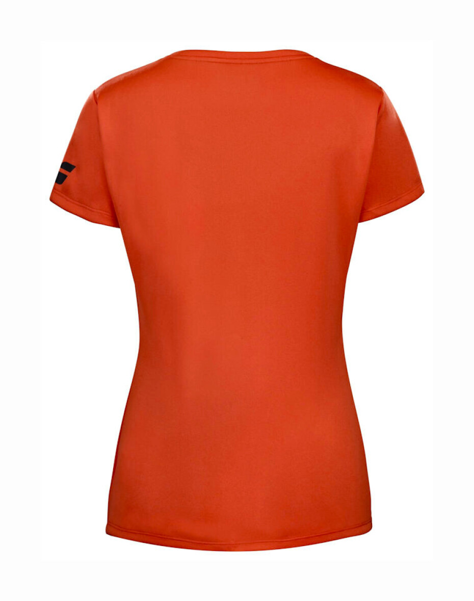 Dívčí tričko Babolat  Play Cap Sleeve Top Girl Fiesta Red 10 - 12 let - main (1)