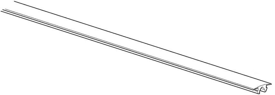 Gumový pás Thule  Cover strip t-slot 1354 mm - main (0)