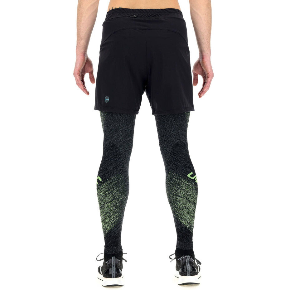 Pánské šortky UYN  Running Exceleration Shorts 2in1 Black XL - main (1)