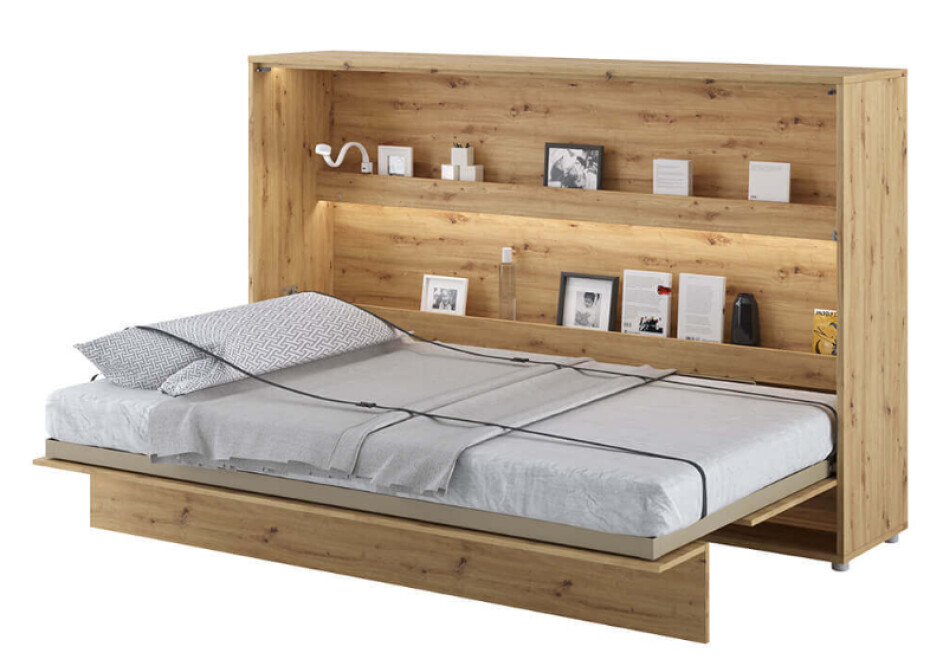 Dig-net nábytek Sklápěcí postel Lenart BED CONCEPT BC-05 | 120 x 200 cm Barva: Dub artisan - main (20)