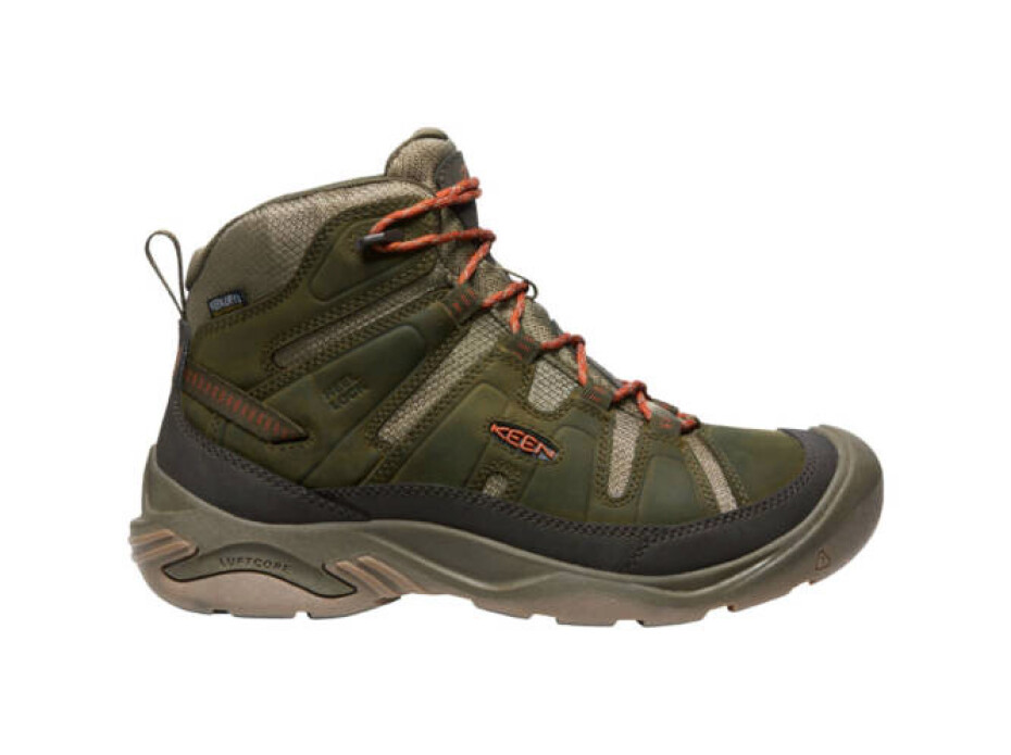 Pánská outdoorová obuv Keen Circadia Mid Wp Dark Olive/Potters Clay  US 10,5 - main (0)