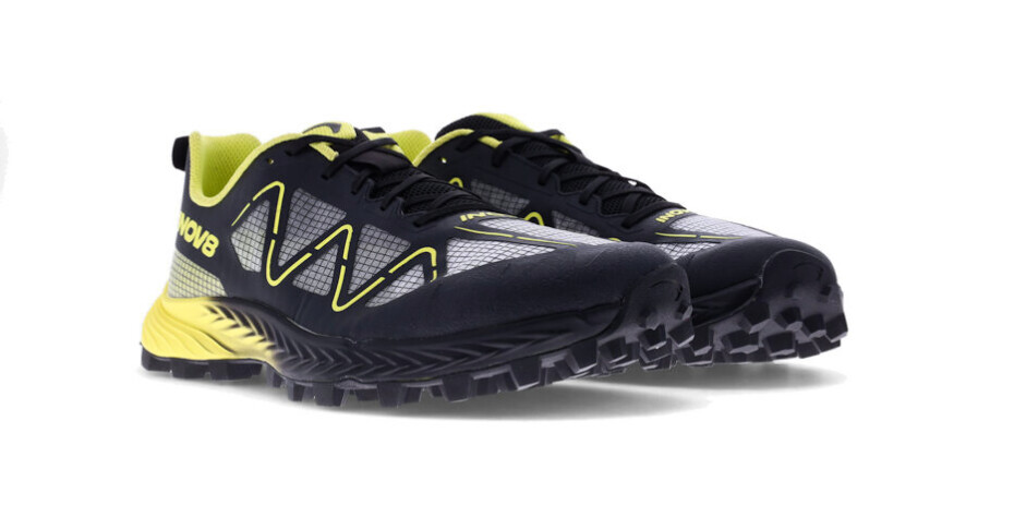 Pánská běžecká obuv Inov-8 Mudtalon Speed M (Wide) Black/Yellow UK 10 - main (2)