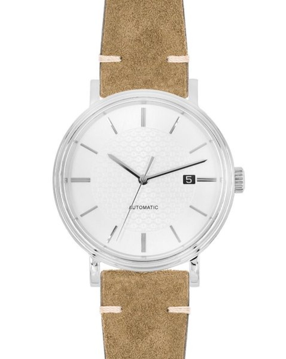 Řemínek Hirsch Serro - zlatohnědý - 19 mm - L – Standardní délka (doporučujeme) - 16 mm - Stříbrná - main (3)