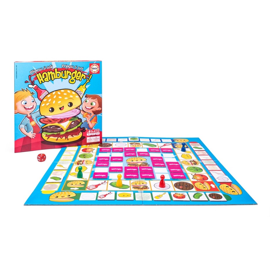 Educa Hra Připrav si svůj hamburger - main (0)