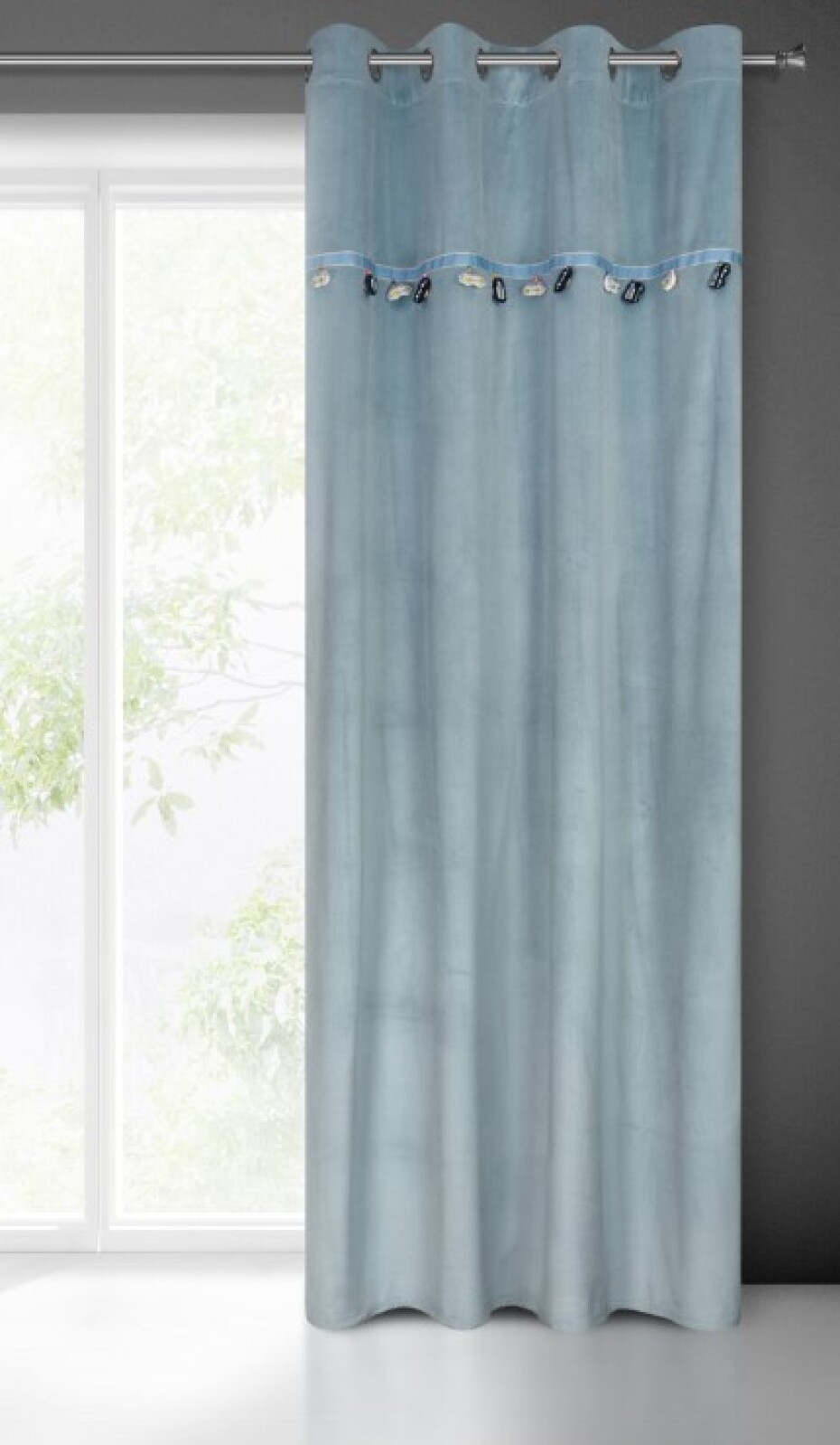 ArtFir Zatemňující závěs CAR 1 K | modrá 140 x 250 cm - main (1)