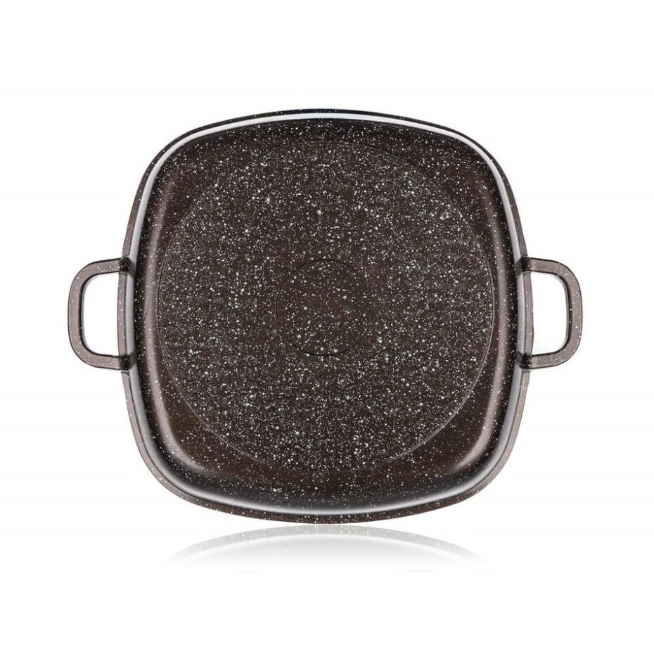 Banquet Pekáč s nepřilnavým povrchem PREMIUM Dark Brown 28 x 28 x 8 cm - main (5)