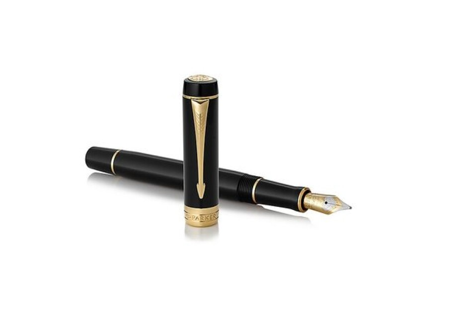 Plnicí pero Parker Duofold Classic Black GT 1502/813138 - hrot F (slabý) - main (3)