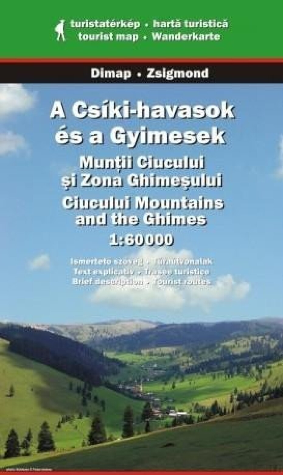 Munti Ciue/mapa turist. 1:50 000 Dimap / turistická mapa - main (0)