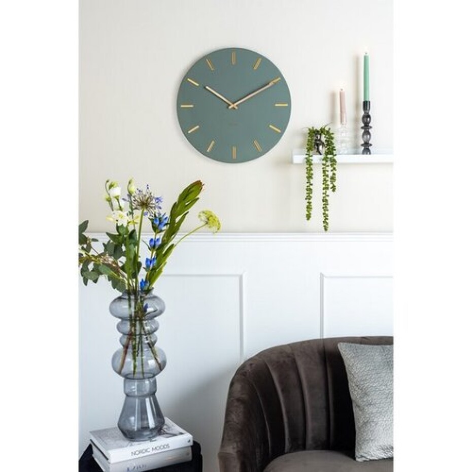 Karlsson 5716DG designové nástěnné hodiny, pr. 45 cm - main (1)