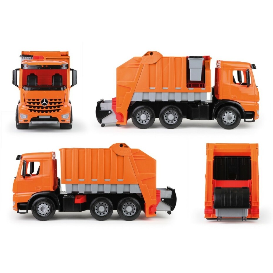 Lena Auto popelář plast 72cm 3-osý Mercedes Actros v krabici 02165 - main (3)