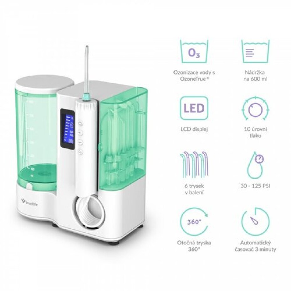 TrueLife Mezizubní sprcha AquaFloss Station O300 Ozone - main (3)
