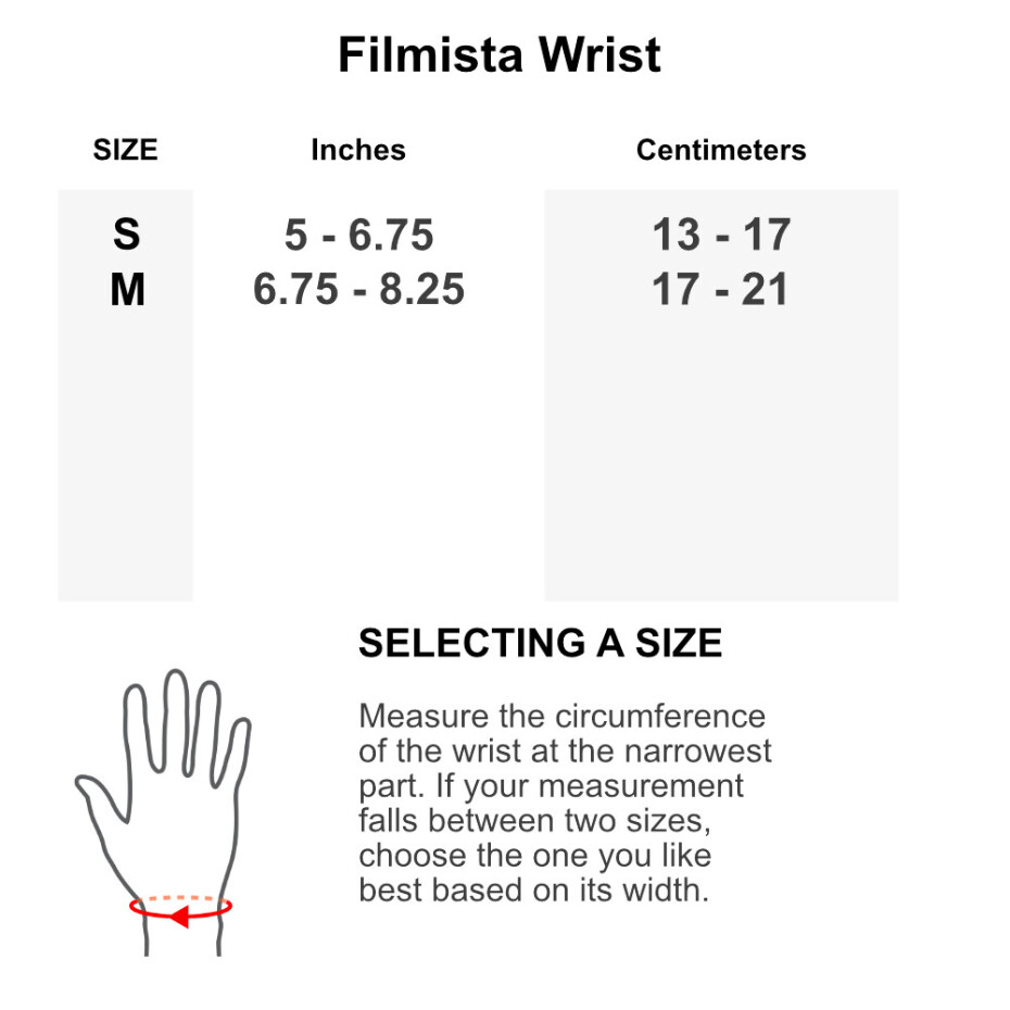 Bandáž na zápěstí Zamst  Filmista Wrist S - main (4)