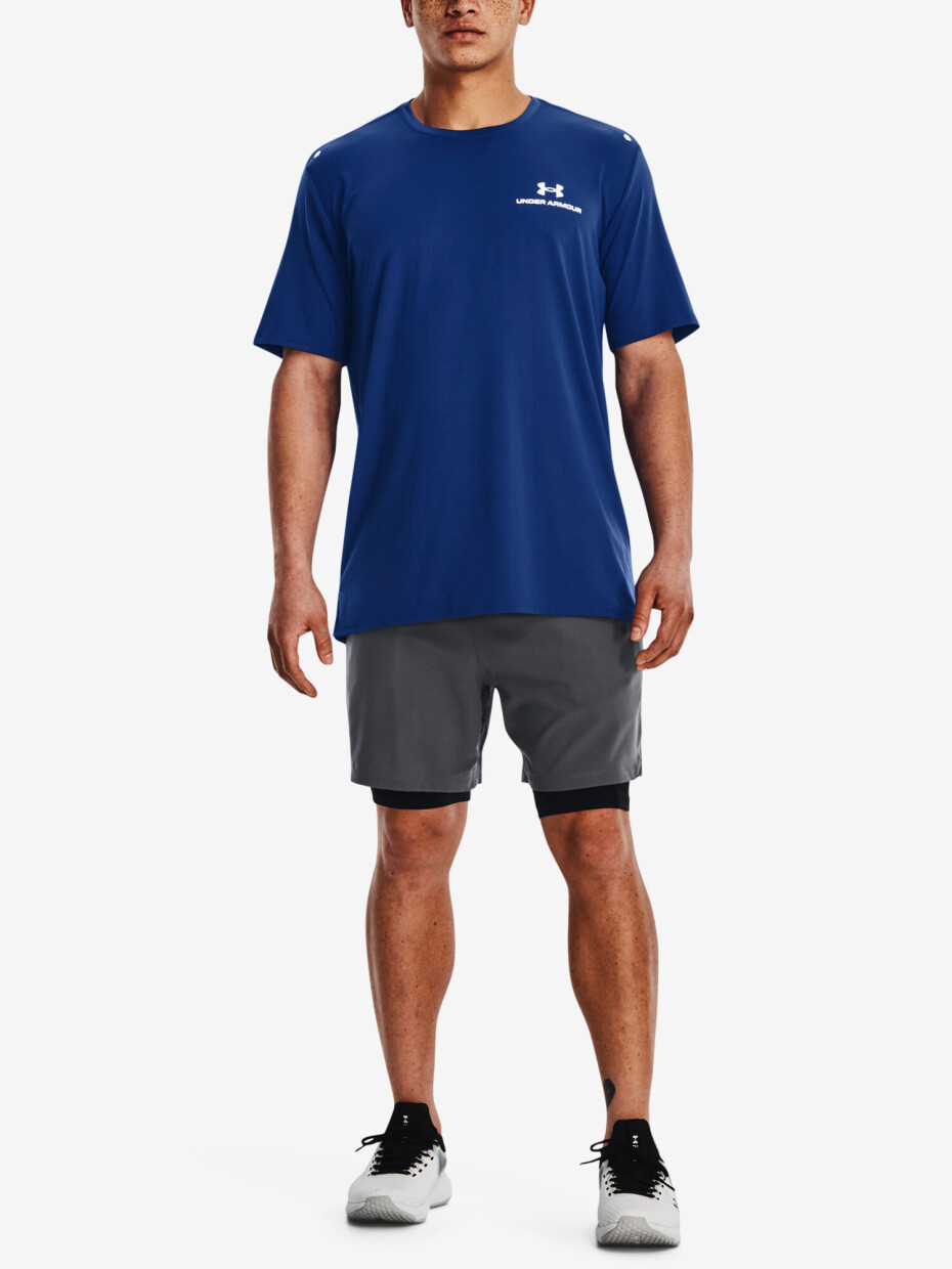 Under Armour RUSH ENERGY SS 1366138 modré - main (1)