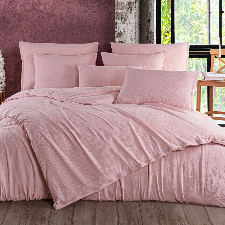 4Home Mušelínové povlečení Rosa, 140 x 200 cm, 70 x 90 cm, 140 x 200 cm, 70 x 90 cm - main (0)