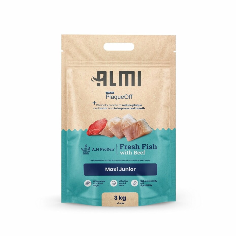 ALMI Maxi Junior Granule s mořskou řasou, 3 kg - main (0)