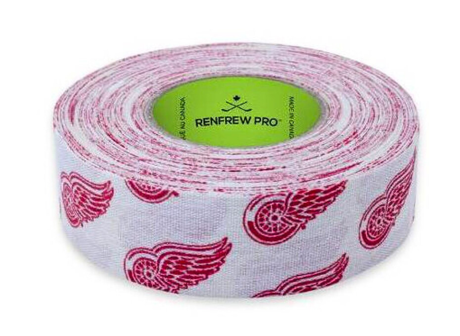 Páska na čepel Renfrew  NHL Detroit Red Wings 24 mm x 18 m - main (0)