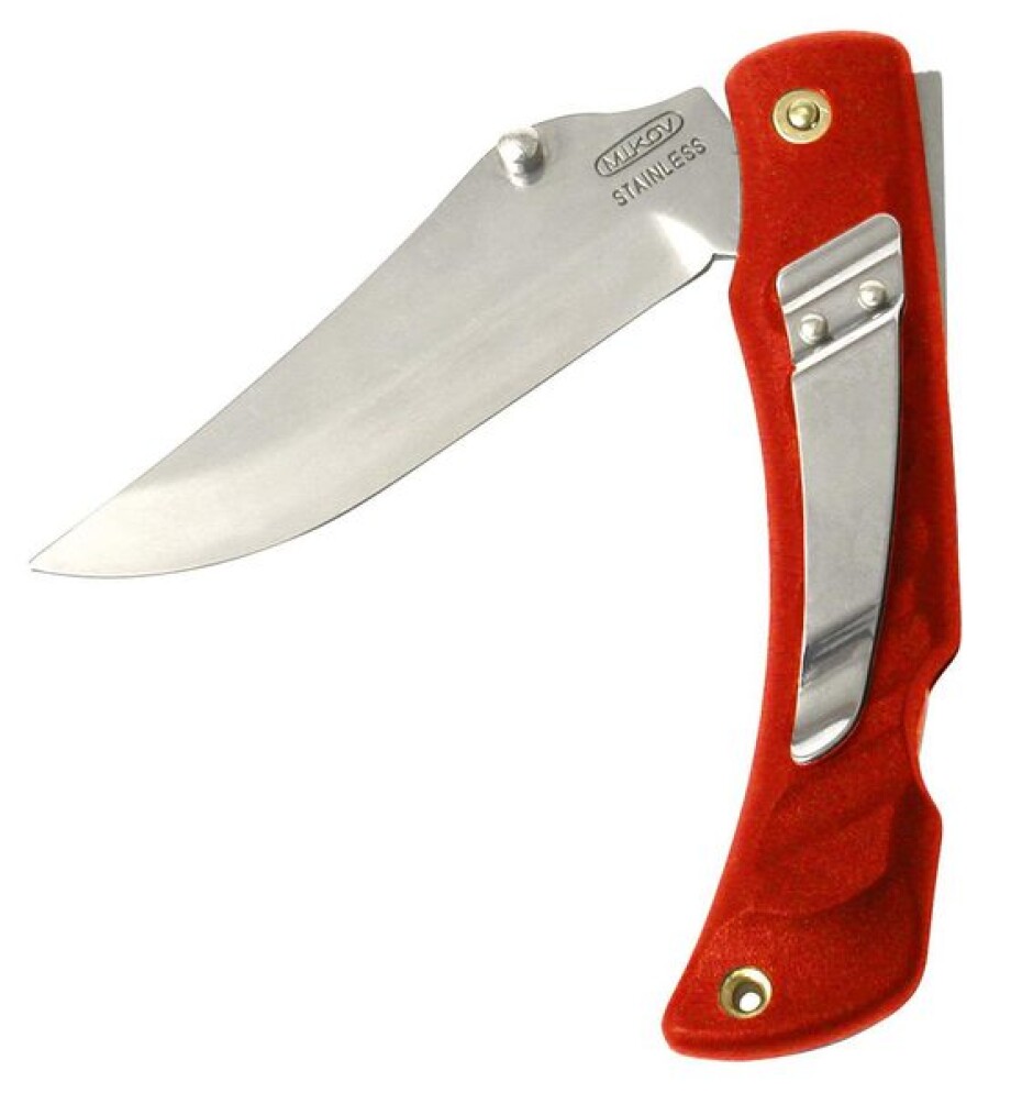 Kapesní nůž Mikov Crocodile 243-NH-1/C červený spona - main (0)