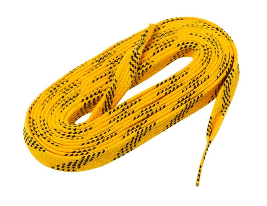 Voskované hokejové tkaničky WinnWell  Yellow  160 cm - main (0)