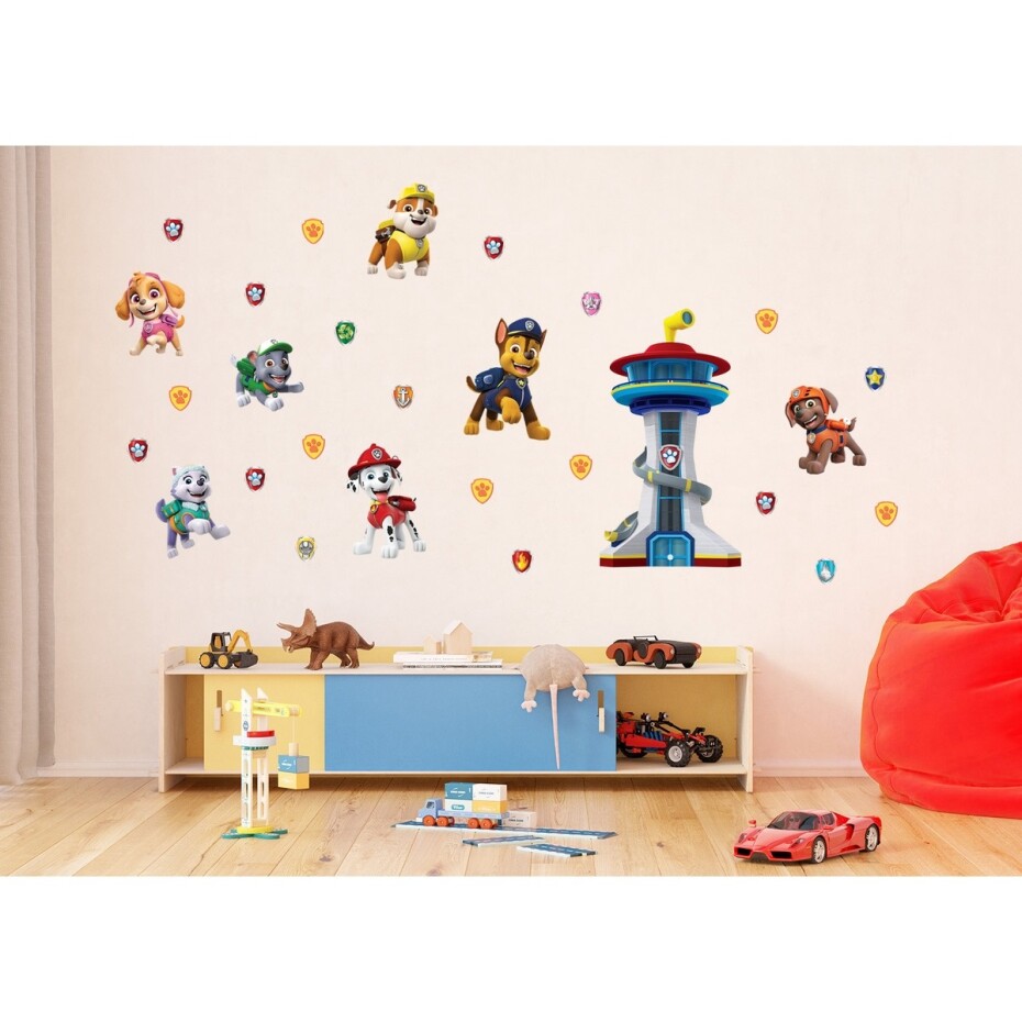 Samolepící dekorace Paw Patrol, 65 x 85 cm - main (1)