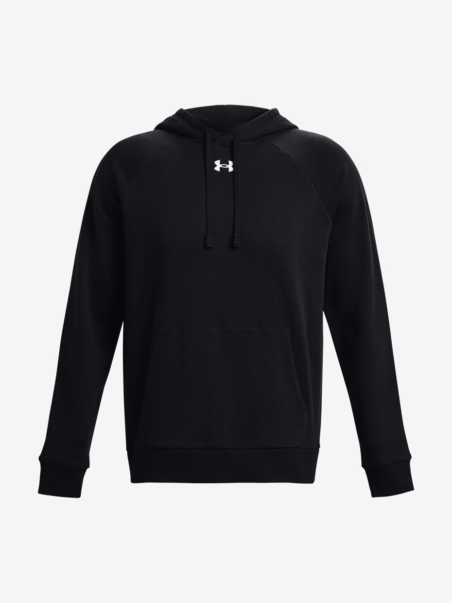 Pánská mikina Under Armour  Rival Fleece Hoodie-BLK L - main (4)