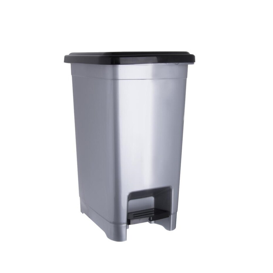 Orion Pedálový odpadkový koš Slim, 15 l - main (0)