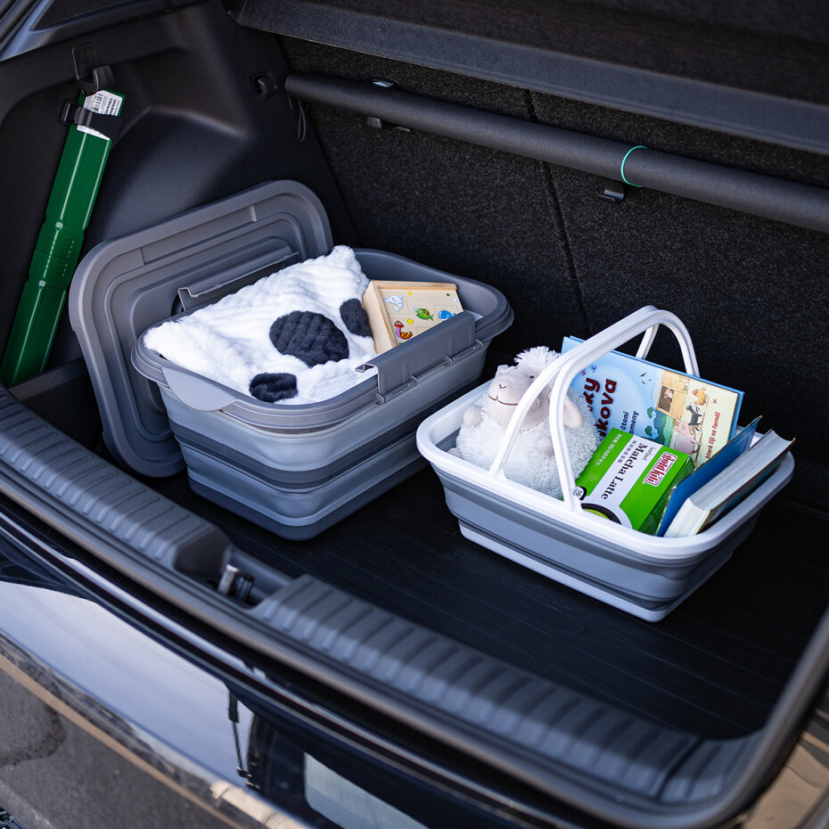 4Home Skládací silikonový úložný box s víkem Storage - main (7)
