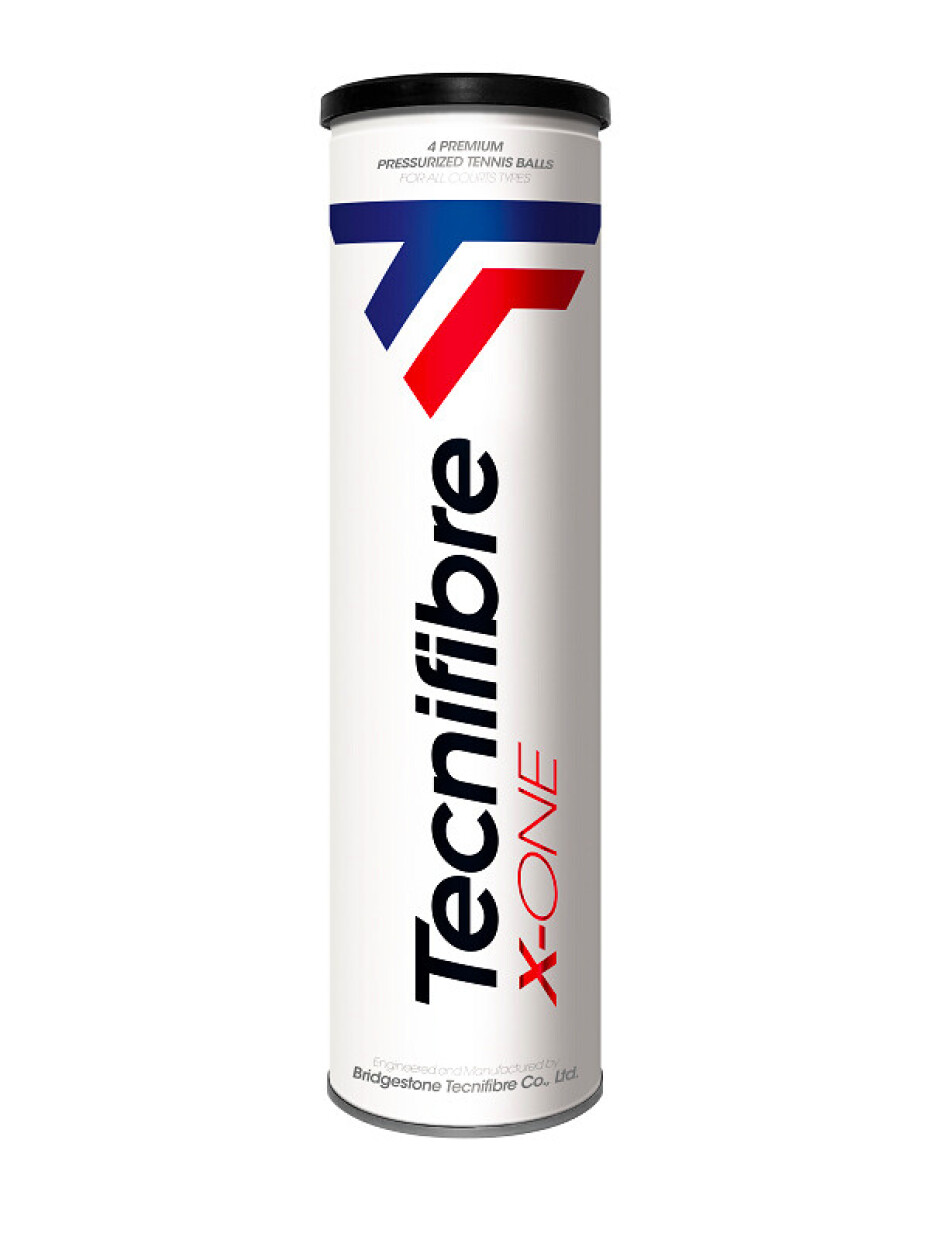 Tenisové míče Tecnifibre  X-One Bipack (2x4 Pack) - main (2)