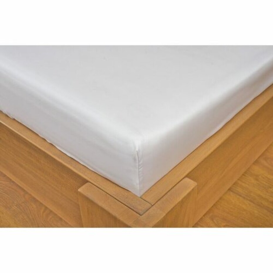 Kvalitex Saténové prostěradlo Luxury collection, bílá, 180 x 200 cm - main (1)