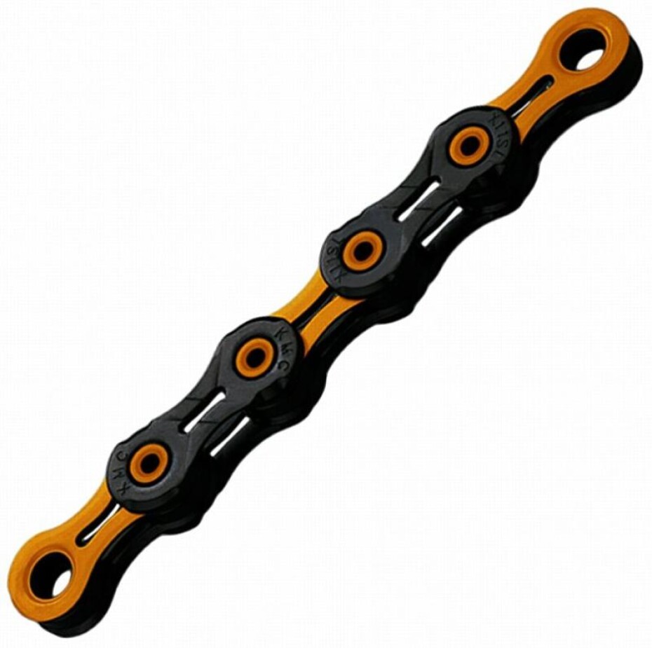 Kmc řetěz DLC 11 oranžovo/černý v krabičce 118 čl. - main (0)