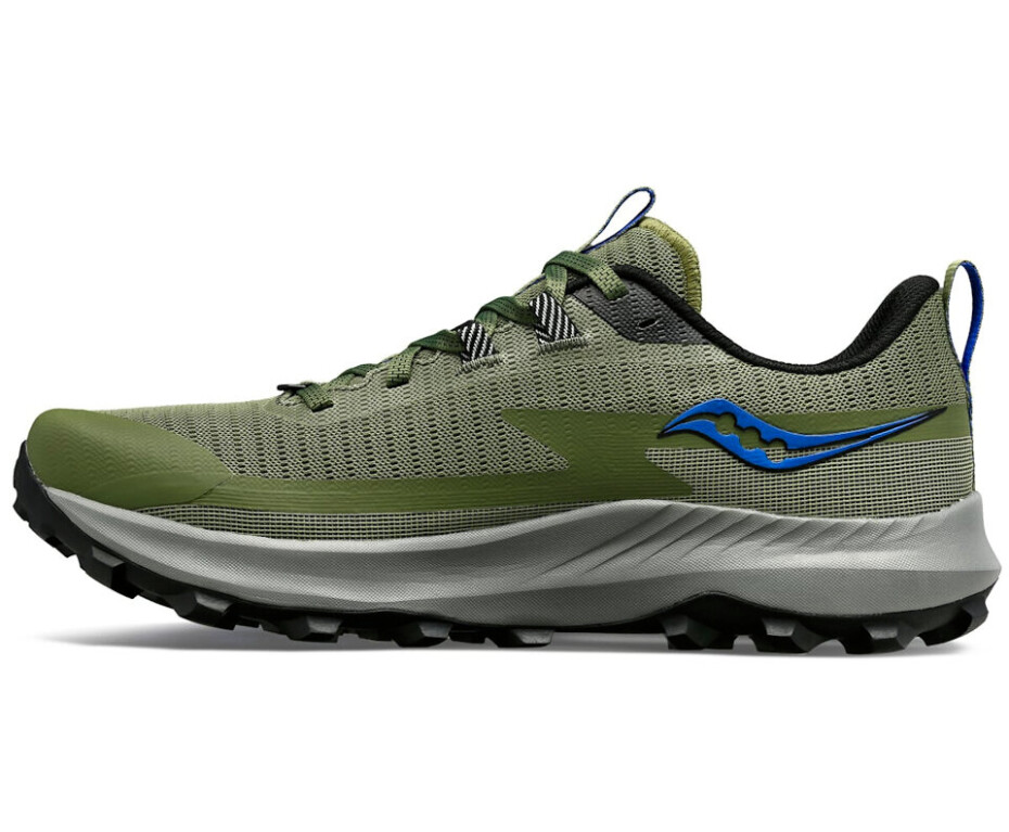 Pánská běžecká obuv Saucony  Peregrine 13 Glade/Black  UK 8 - main (1)