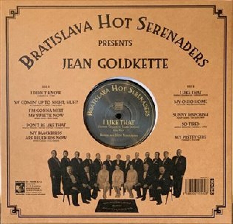 Present Jean Goldkette - LP -  Bratislava Hot Serenaders - main (0)