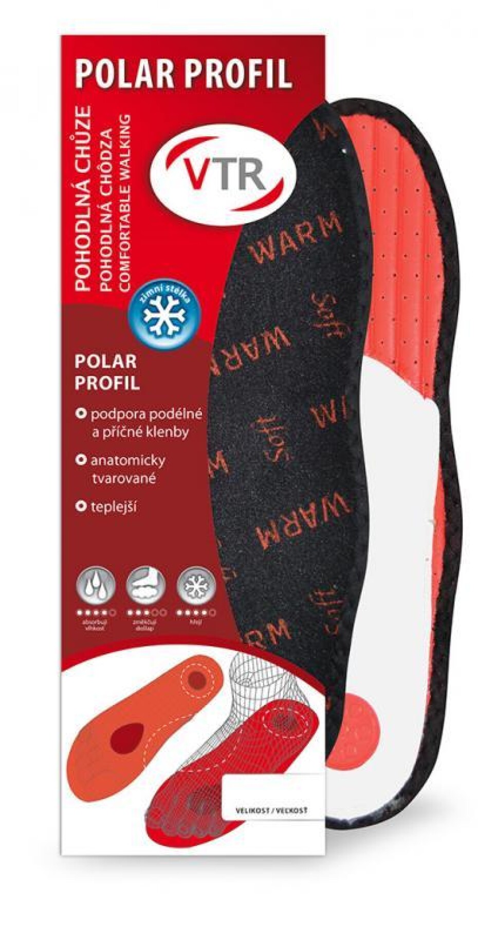 VTR Ortopedické vložky Polar Profil POUZE 37 (VÝPRODEJ) - main (0)