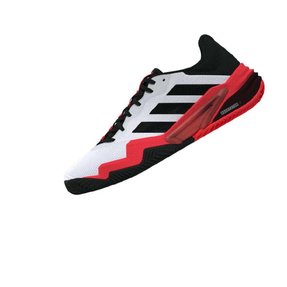 Pánská tenisová obuv adidas Barricade 13 M Clay White/Core Black  EUR 45 1/3 - main (9)