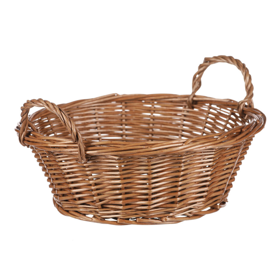 Proutěný dekorační košík Camille, 25 x 9 x 25 cm - main (2)