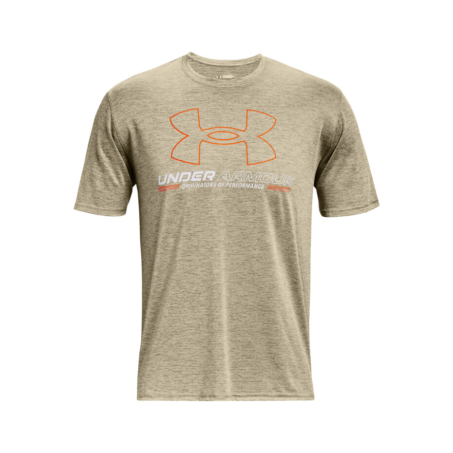 Under Armour pánské funčkní Training Vent Graphic SS šedá - main (0)