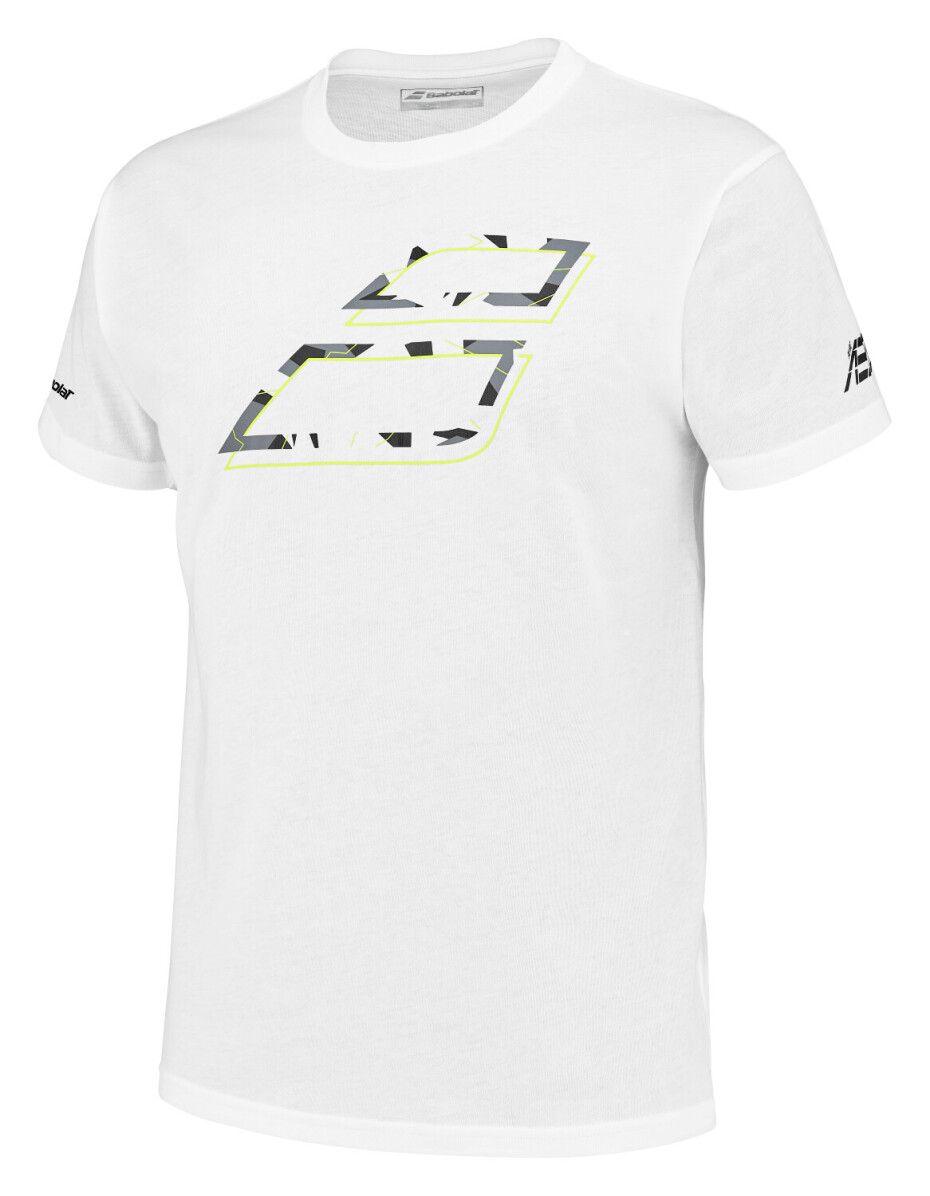 Pánské tričko Babolat  Aero Cotton Tee White XL - main (2)