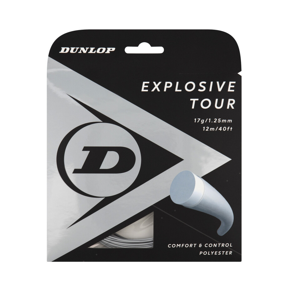 Tenisový výplet Dunlop  Explosive Tour Silver 1.25 Set (12 m) - main (0)